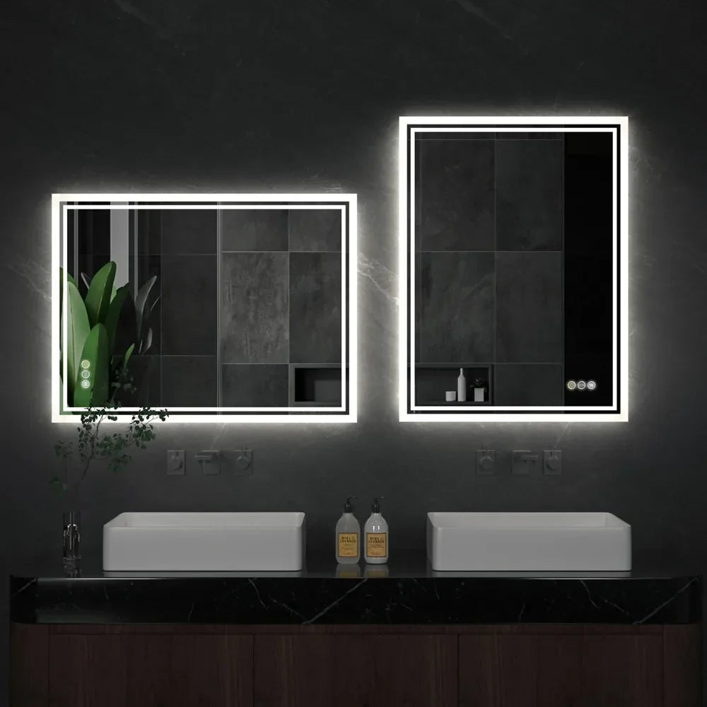 Miroir LuvoGlow à DEL antibuée