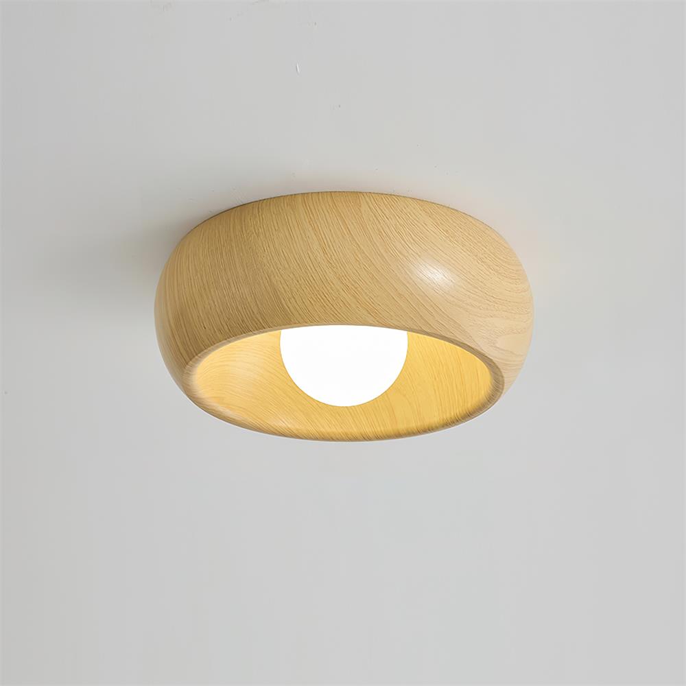 Plafonnier Albanora en bois