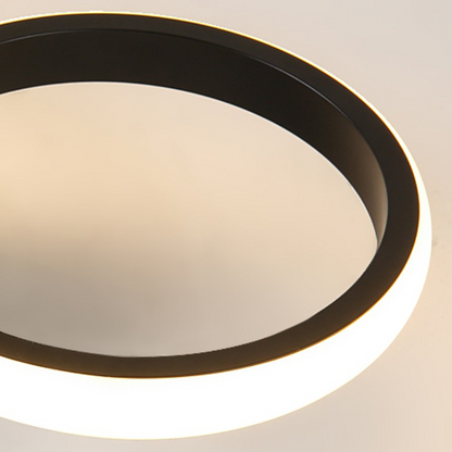 Plafonnier DEL Halo à anneaux