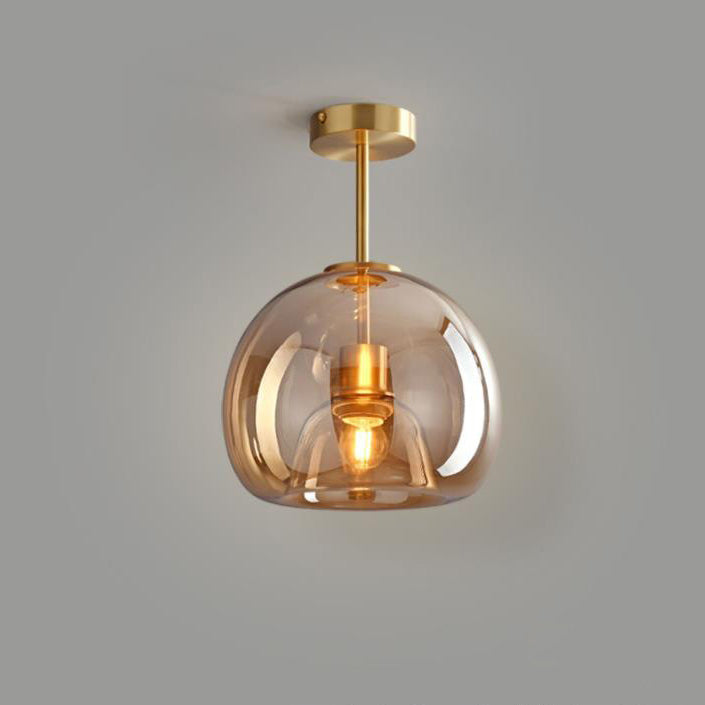 Plafonnier boule de verre Nordic