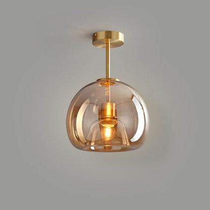 Plafonnier boule de verre Nordic