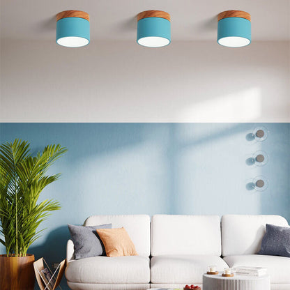 Plafonnier Macaron scandinave DEL