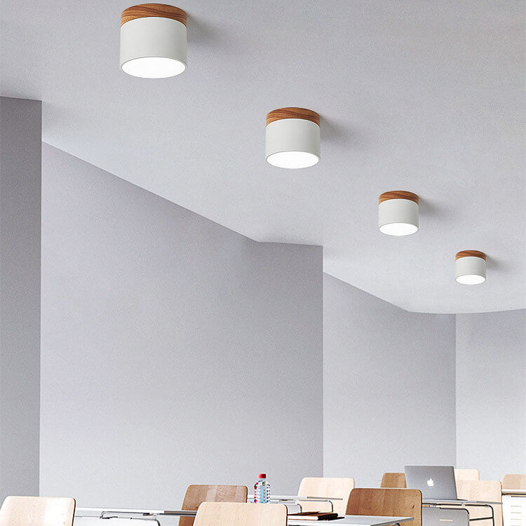 Plafonnier Macaron scandinave DEL