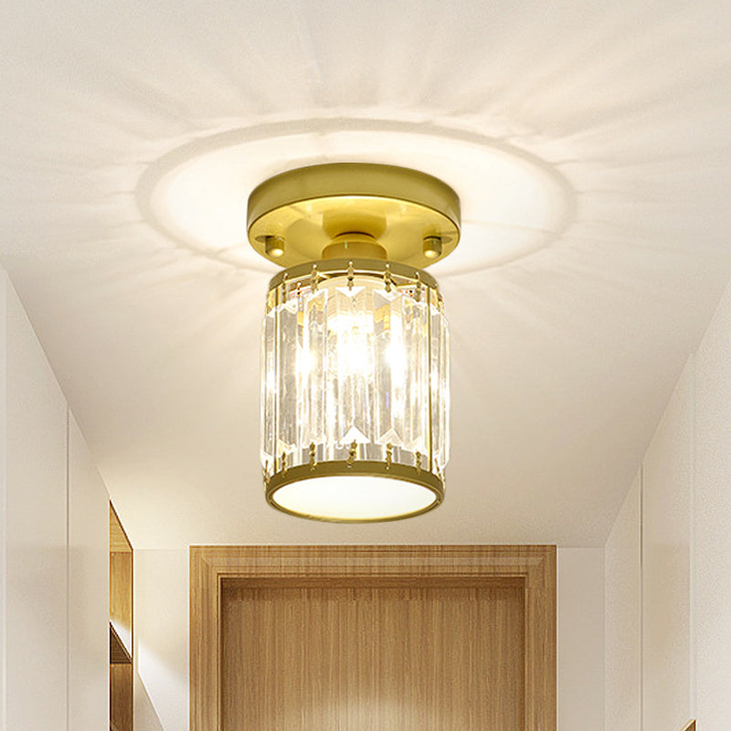 Plafonnier d'entrée en cristal
