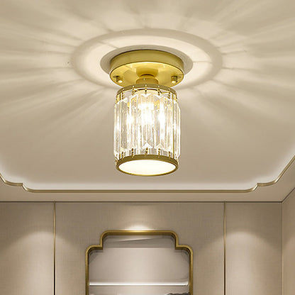 Plafonnier d'entrée en cristal
