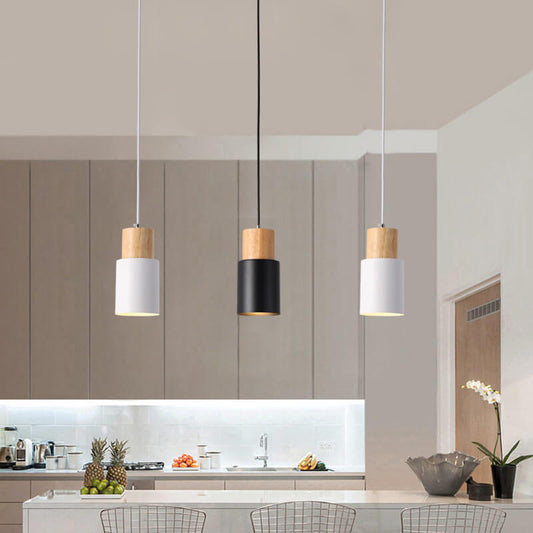 Suspension cylindrique Macaron