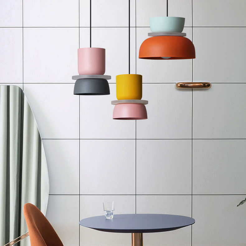 Suspension macaron pour chambre d'enfant