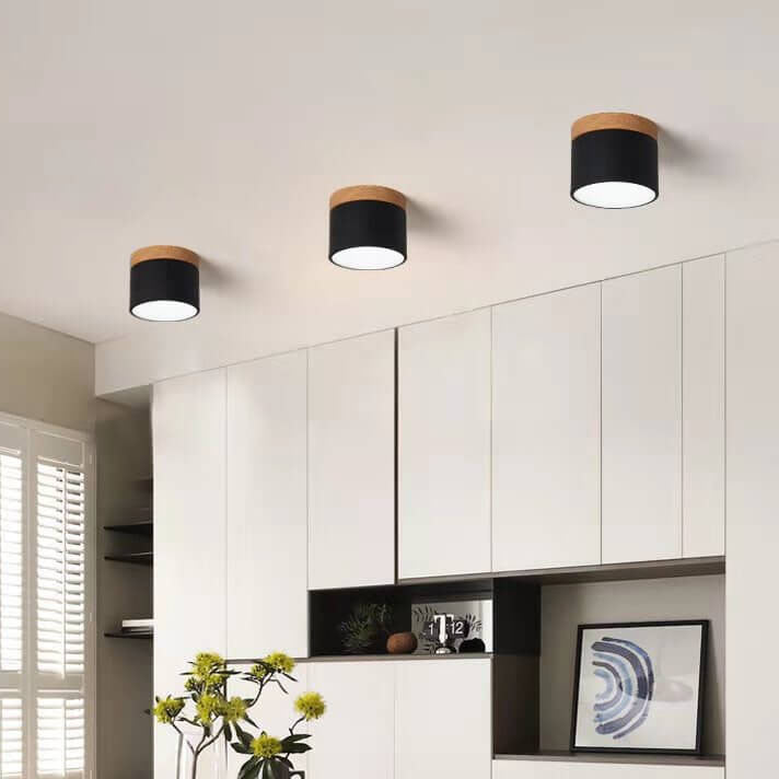 Plafonnier Macaron scandinave DEL