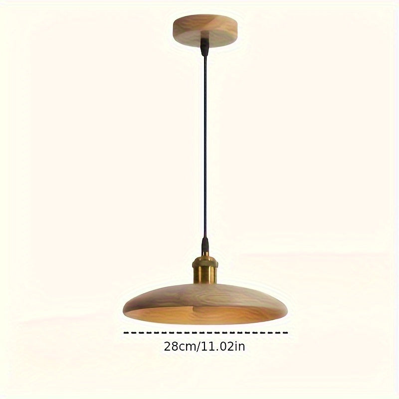 Suspension nordique en bois massif