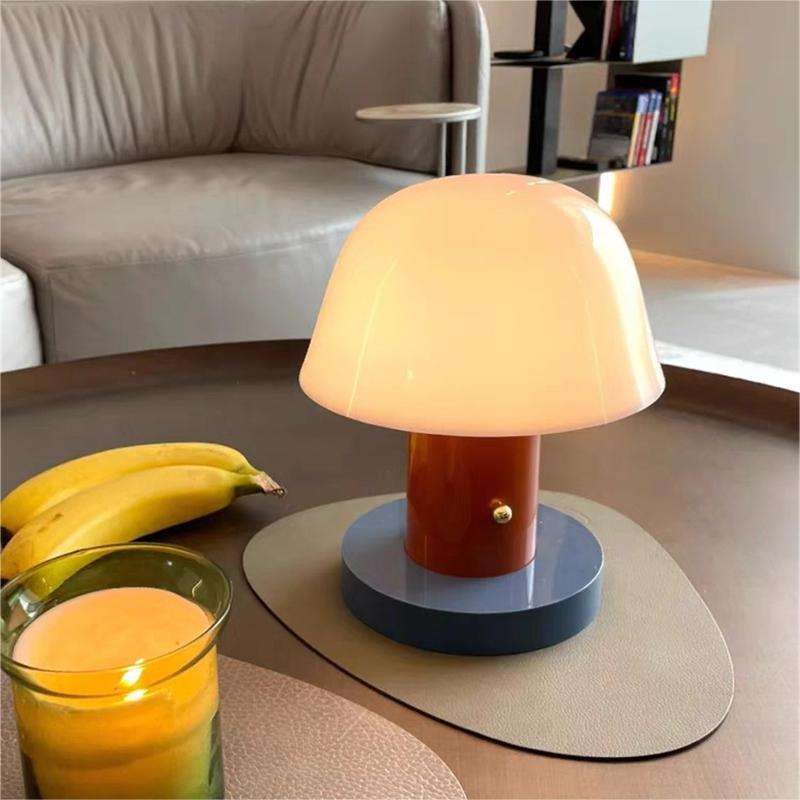 Lampe de table champignon