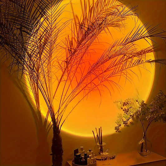 Lampe projecteur coucher de soleil
