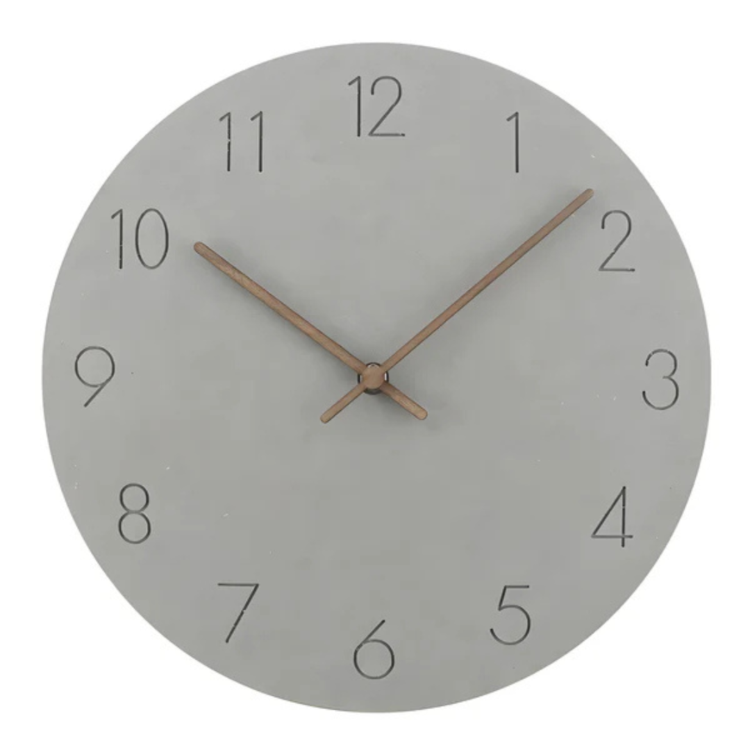 Horloge murale Nork en bois