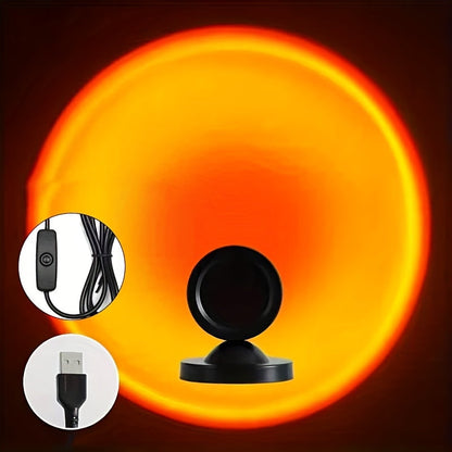 Lampe projecteur coucher de soleil