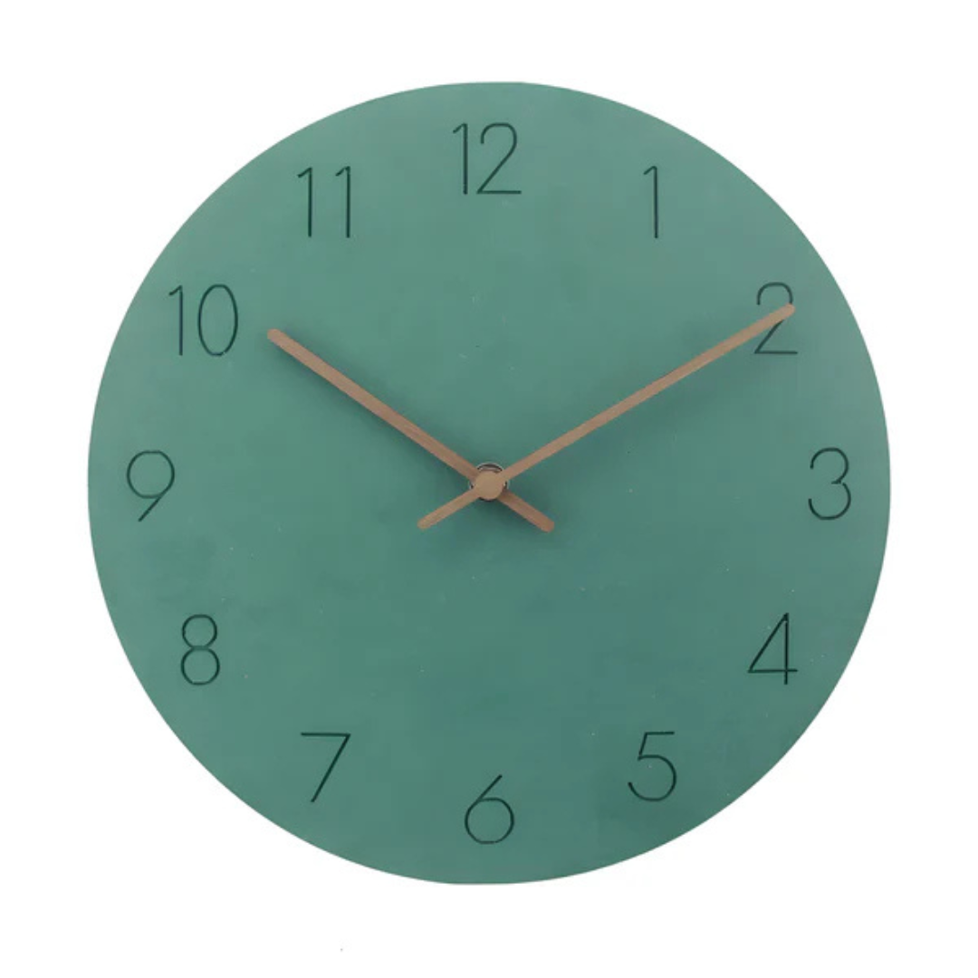 Horloge murale Nork en bois