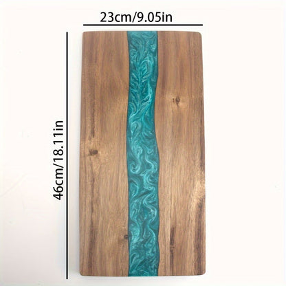 Planche rivière en résine et acacia