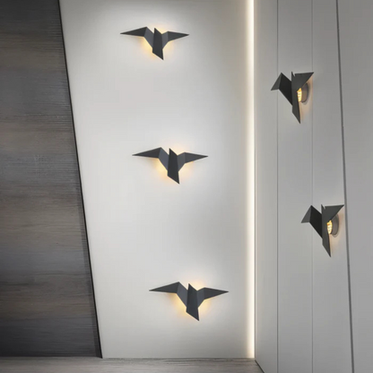 Applique murale Origami DEL