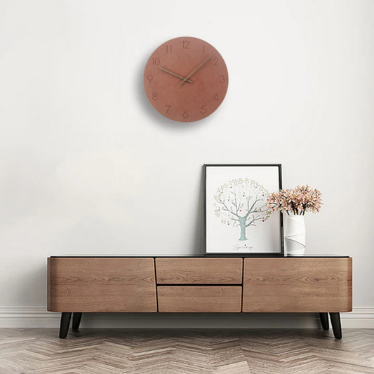 Horloge murale Nork en bois