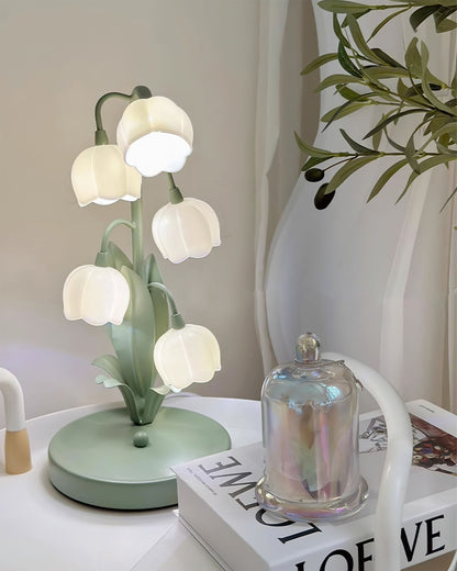 Lampe de table Bell Orchid tulipe