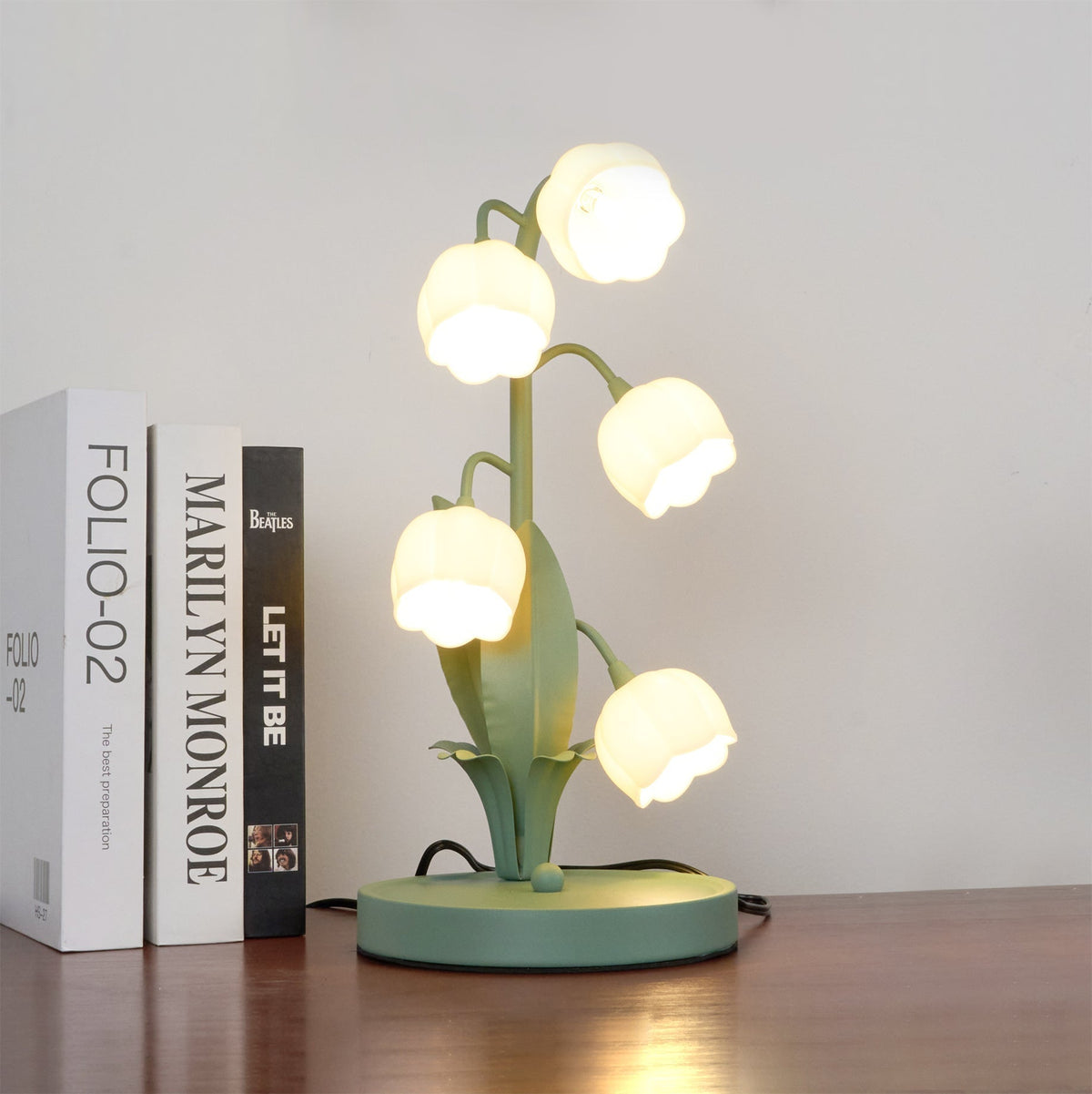 Lampe de table Bell Orchid tulipe