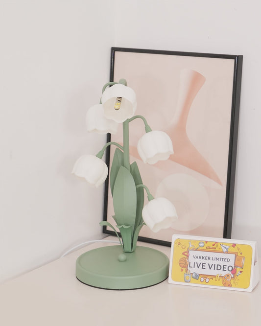 Lampe de table Bell Orchid tulipe