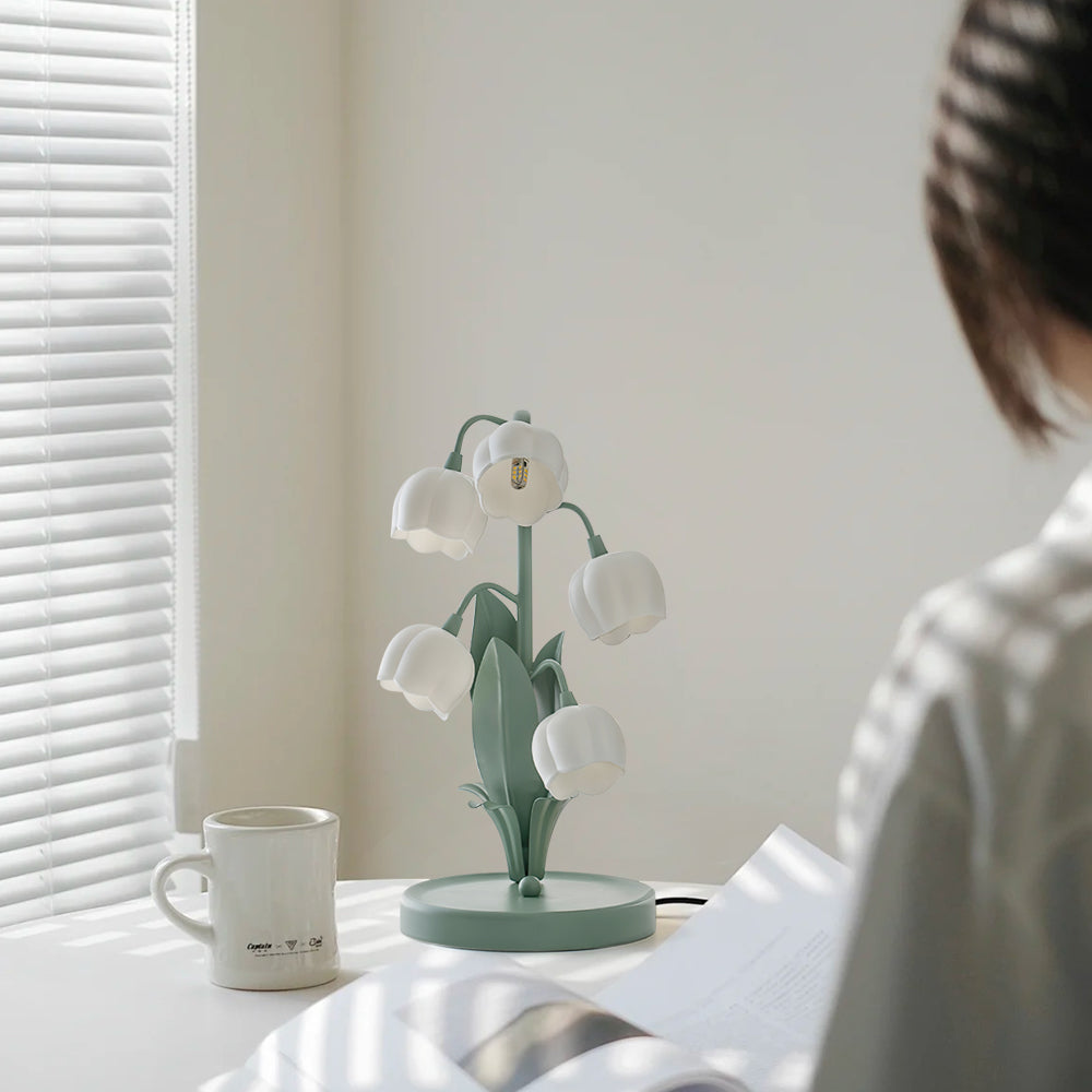 Lampe de table Bell Orchid tulipe