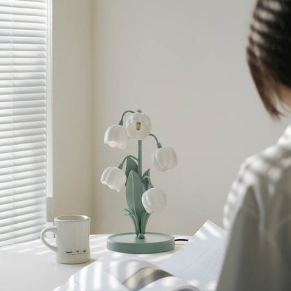 Lampe de table Bell Orchid tulipe