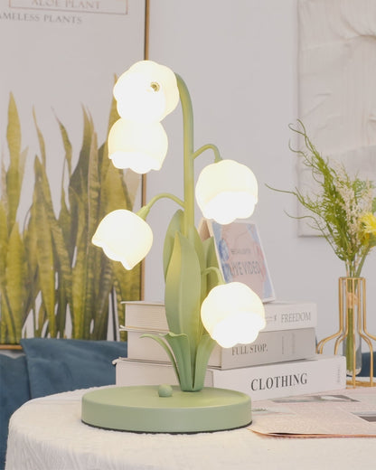 Lampe de table Bell Orchid tulipe