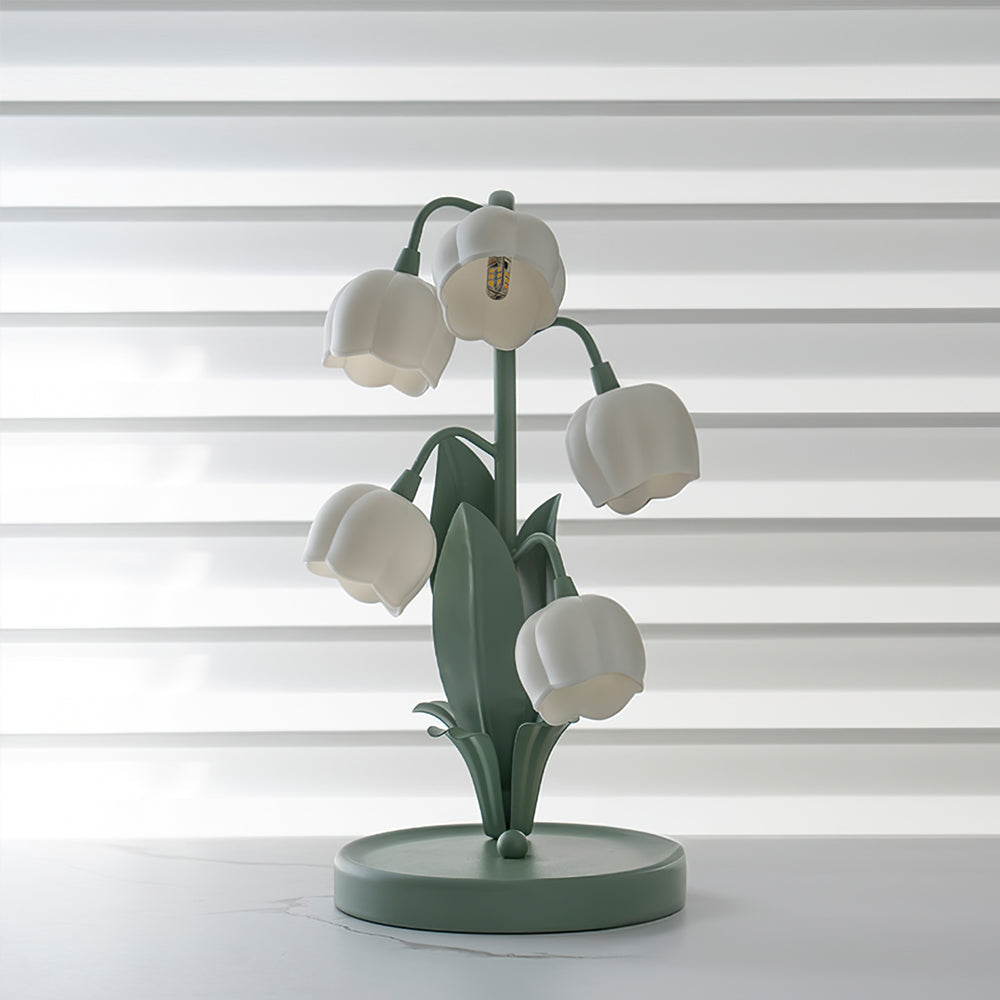 Lampe de table Bell Orchid tulipe