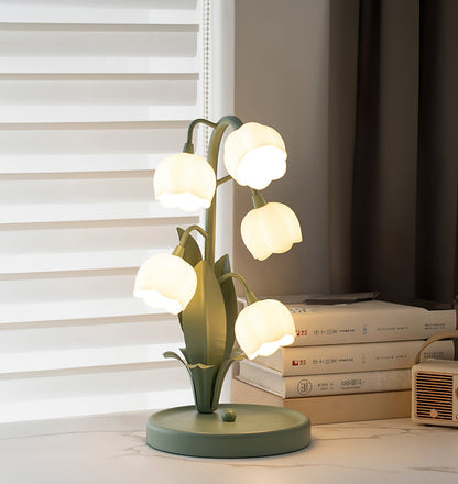 Lampe de table Bell Orchid tulipe