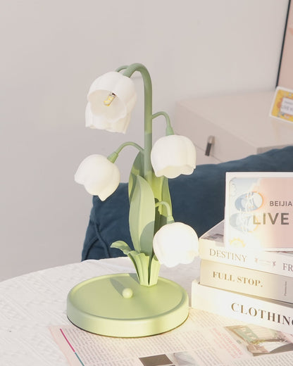 Lampe de table Bell Orchid tulipe