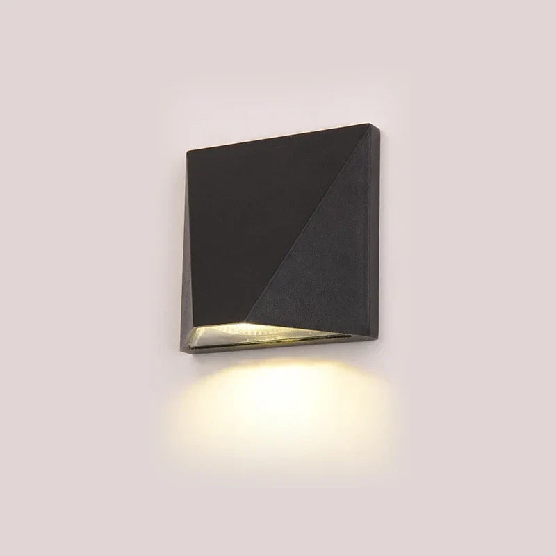 Applique extérieure noire DEL 5 W
