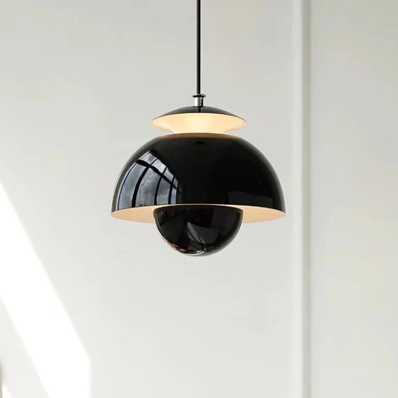 Suspension DEL bouton de fleur