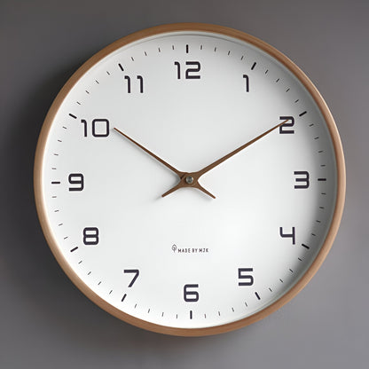 Horloge murale nordique en bois