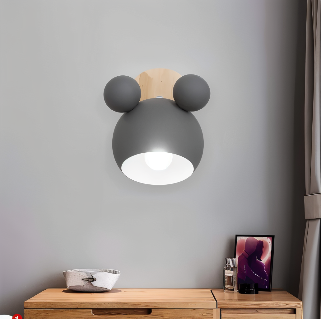 Applique FlashMouse pour chambre d'enfant