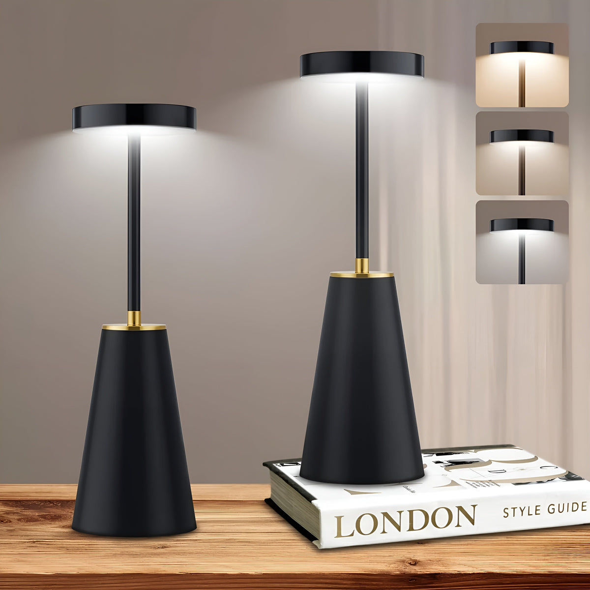 Lampe Sleek sans fil rechargeable