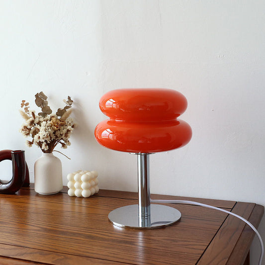 Lampe de table en verre italien