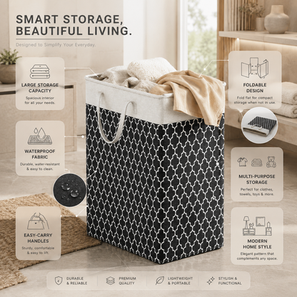 Panier à linge pliable Lauva 75 L