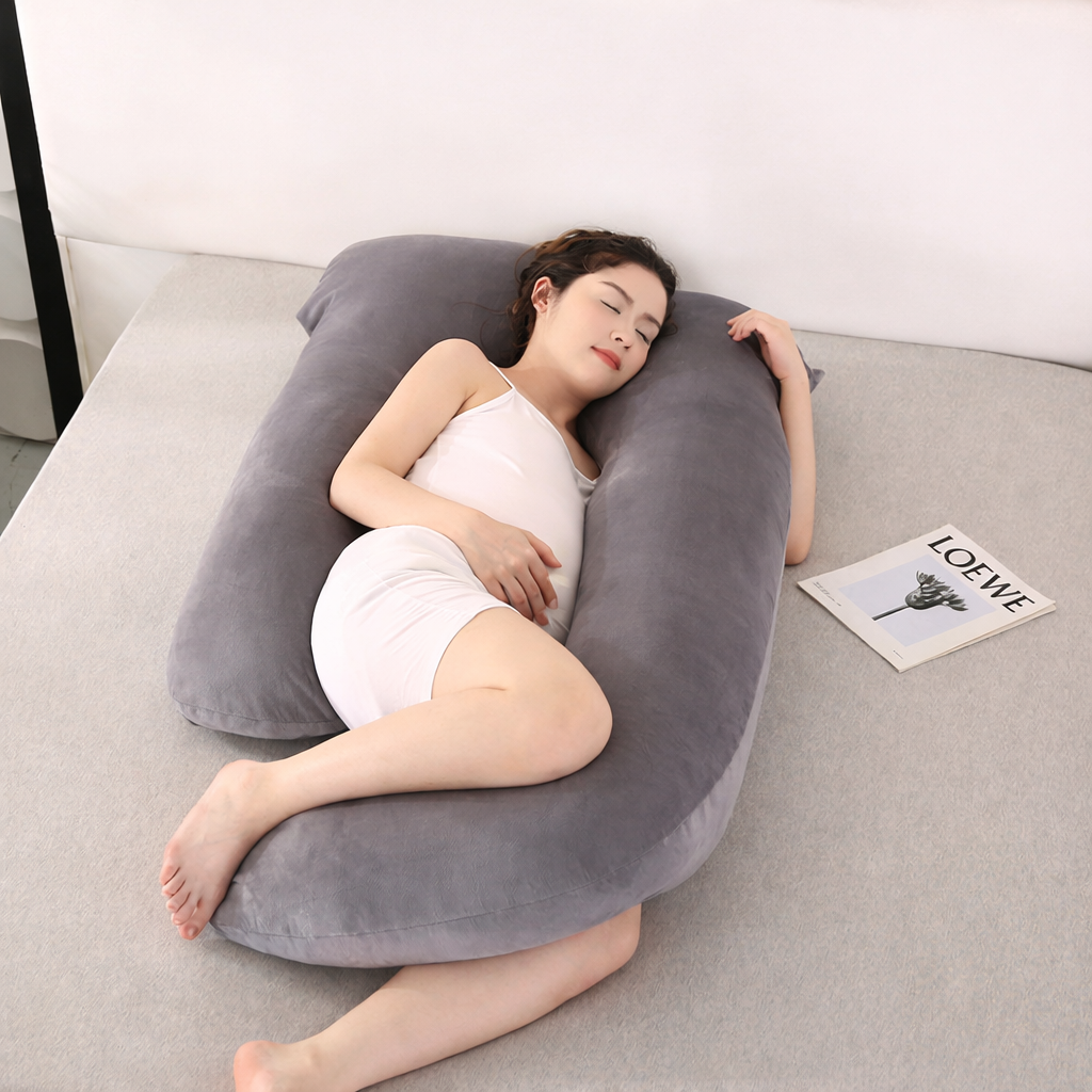 Coussin de grossesse en U