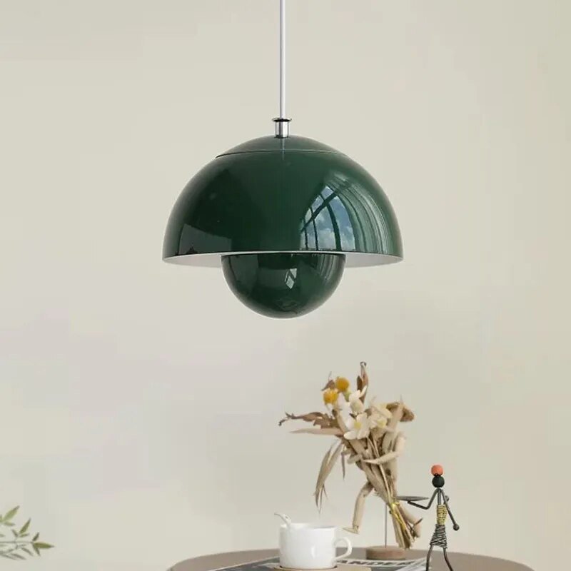 Suspension DEL bouton de fleur