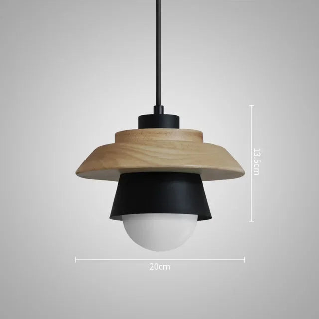 Suspension nordique coloris macaron
