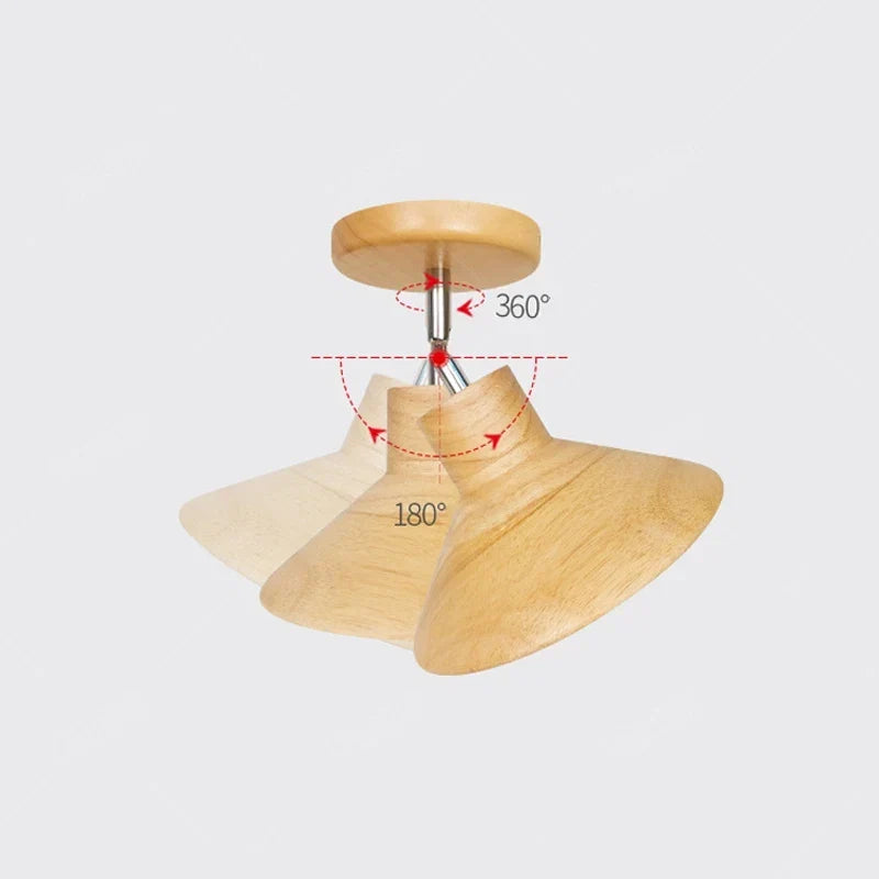 Plafonnier NordicWood en bois