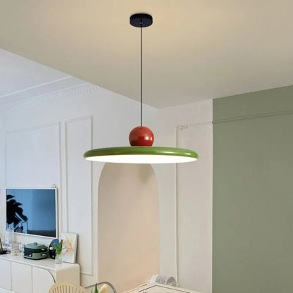 Suspension soucoupe DEL bicolore