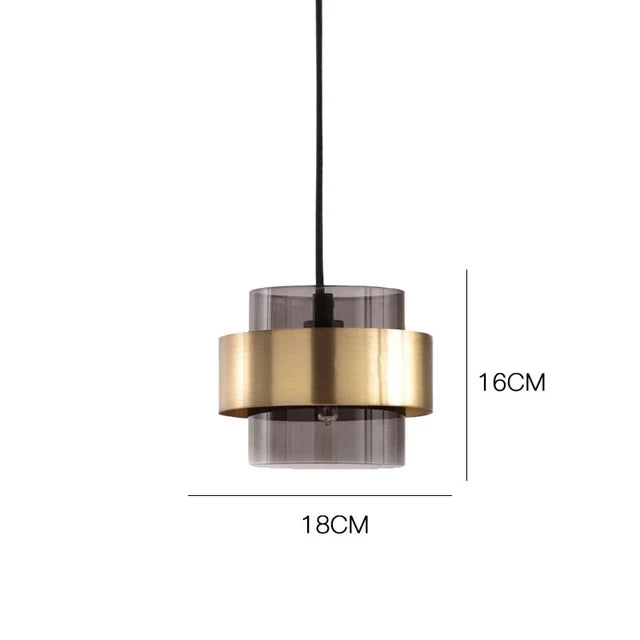 Suspension nordique en verre