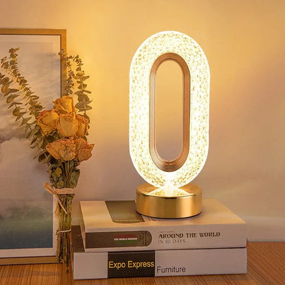 Veilleuse Stellora en cristal 3D