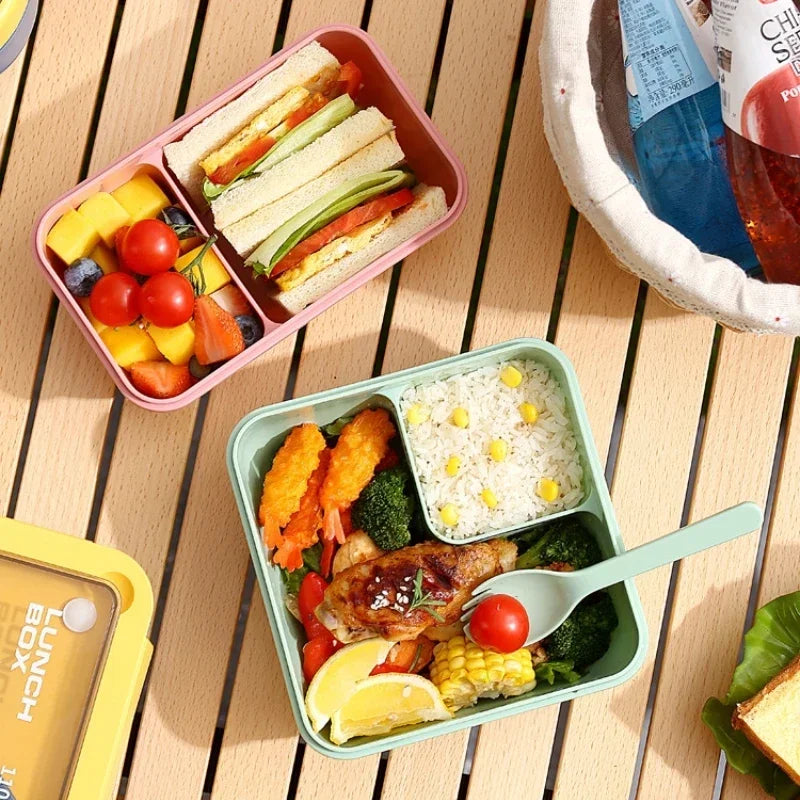 Boîte à lunch BentoGo avec ustensiles