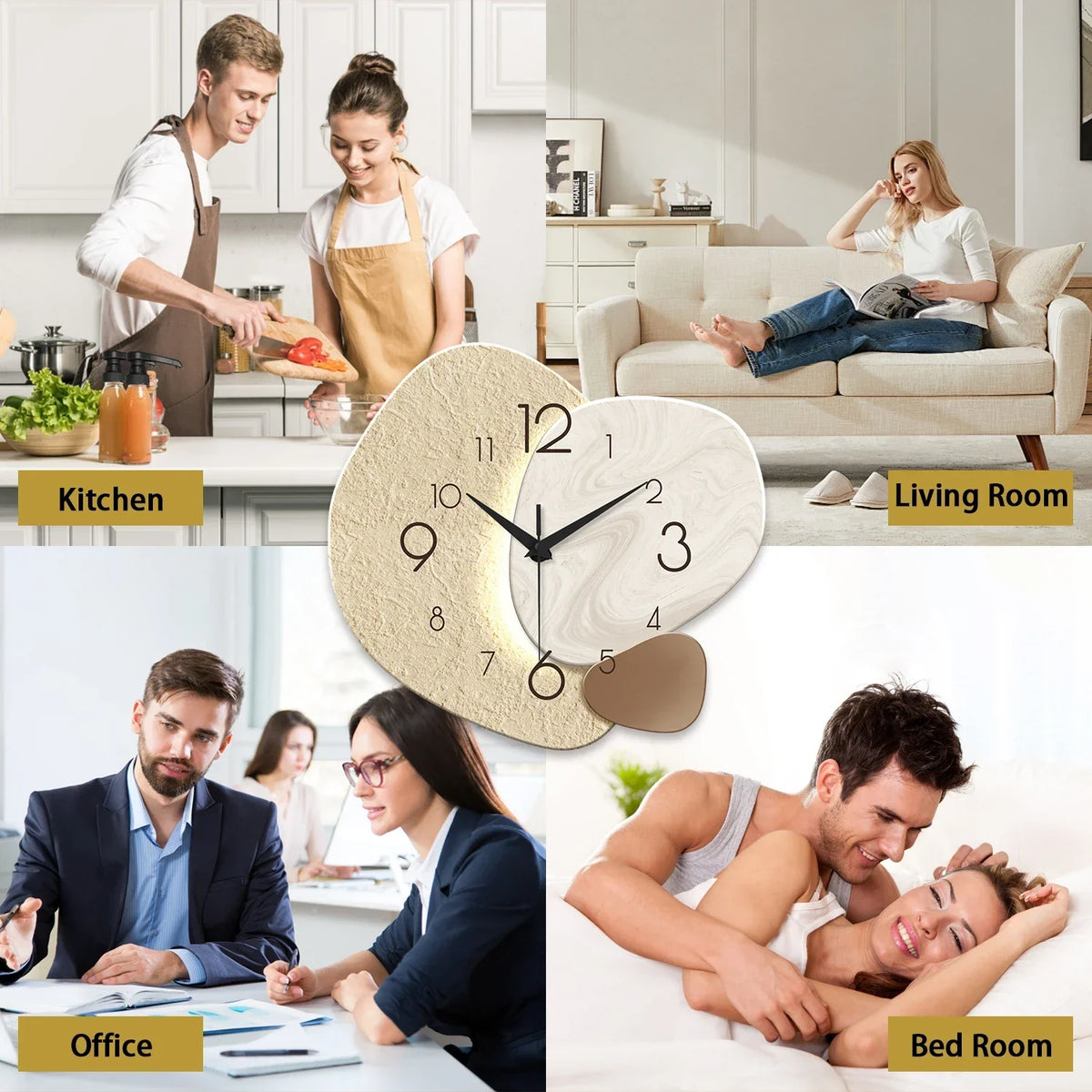 Horloge murale TempoStone