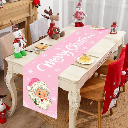 Chemin de table de Noël au père Noël, 35 x 180 cm