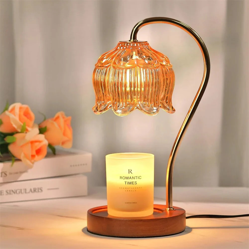 Lampe chauffe-bougie PetalGlow
