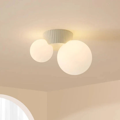 Plafonnier Luméa double globe