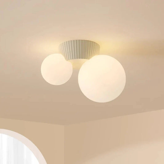 Plafonnier Luméa double globe